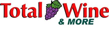 Logo of Total Wine & More featuring a grape cluster graphic.