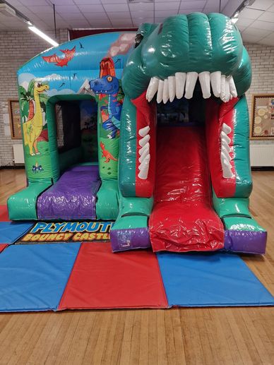 Dinosaur Bouncy Castle Hire Plymouth