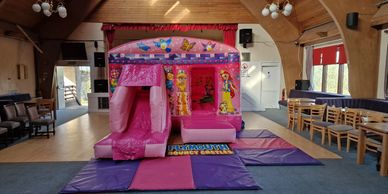 Princess Slide Bouncy Castle Hire Plymouth