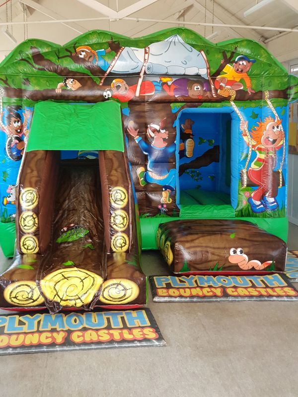 Tree House Bouncy Castle Hire Plymouth