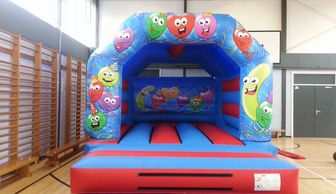 Smiley Face Bouncy Castle Hire Plymouth