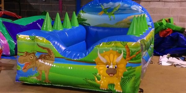 Dino Air Juggler Ball Pool Hire Plymouth