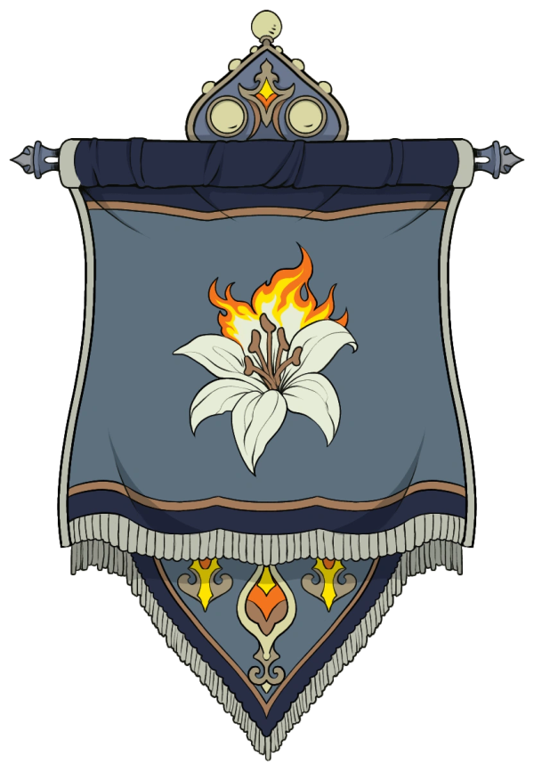 Banner for the Burning Lily in Seven Wildz