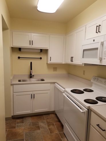 Totally renovated kitchen.