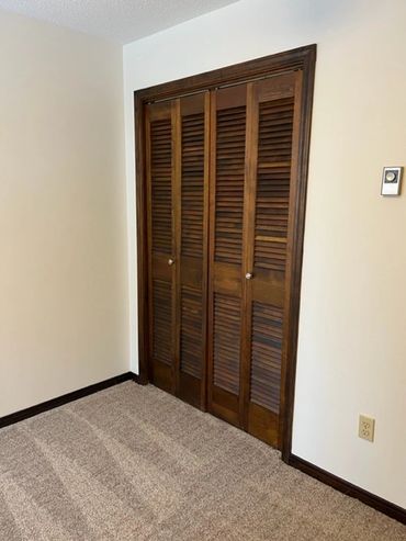 Large closet in bedroom 1.
