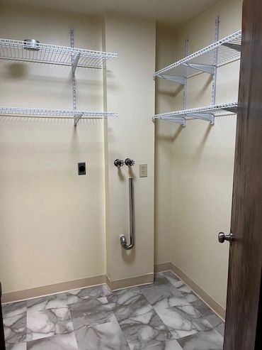 Laundry room.