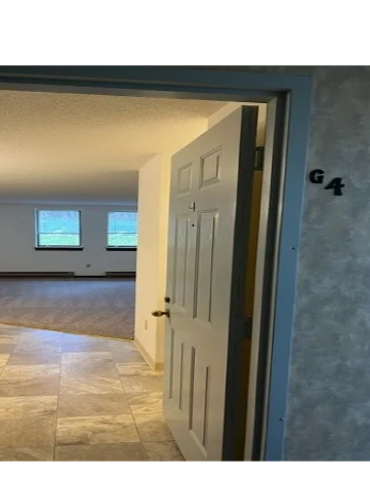 View from hallway entry.