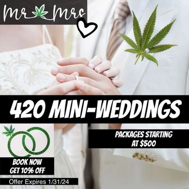 420 wedding in San Antonio, 4/20, weed weddings, San Antonio, wedding venue, themed wedding, afforda