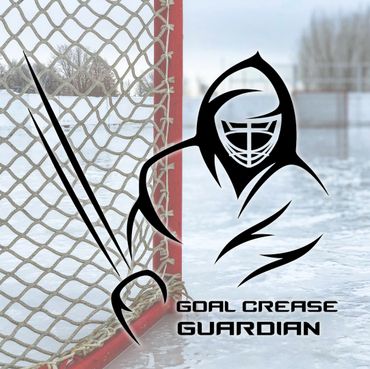 Logo for Goal Crease Guardian - Youtube channel for educational hockey content