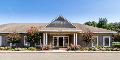Front exterior of Cherokee Pines event venue