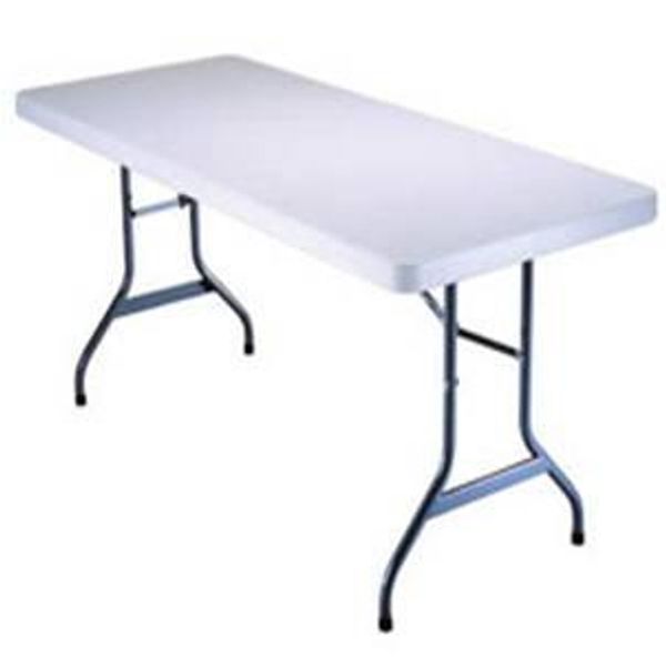 6 foot rectangle folding table for rent