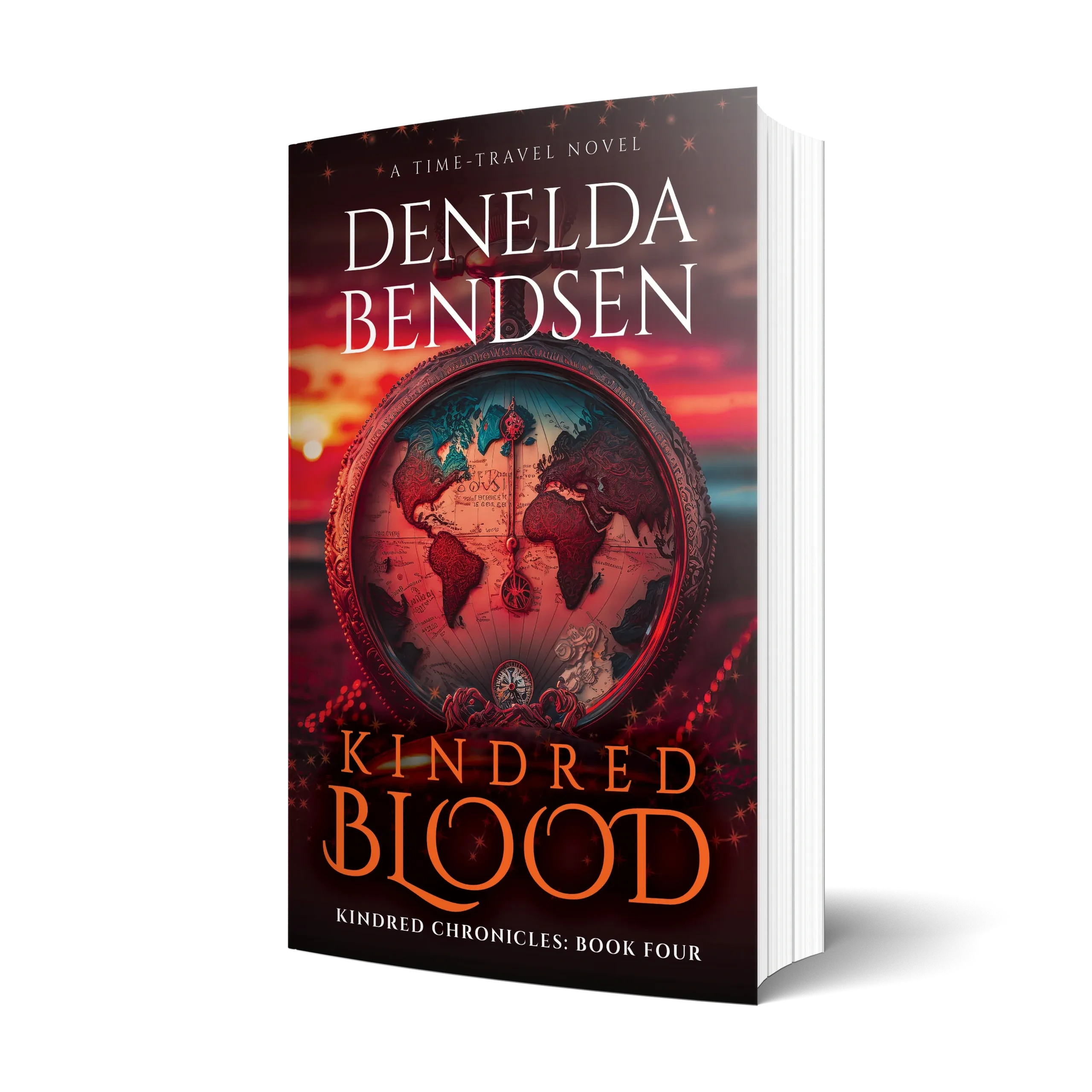 Cover of Kindred Blood WWII escape from Nazi camp time travel novel