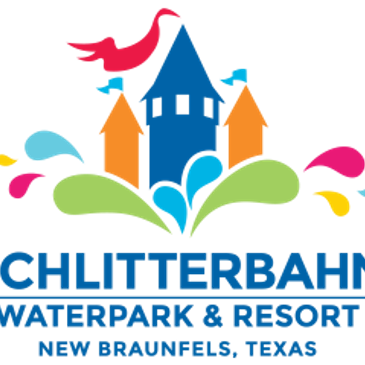 Logo of Schlitterbahn Waterpark & Resort in New Braunfels, Texas.