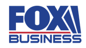 Fox Business logo in blue and red.