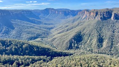 Blackheath area of Blue Mountains National Park, Grand Canyon track, Australia