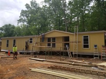 House undergoing construction