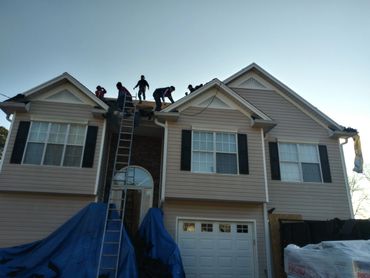 House undergoing remodeling