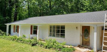 House with a recent roof replacement