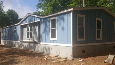 House after siding remodel