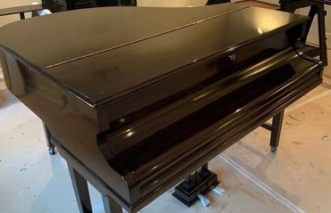Baby Grand Piano restoration 