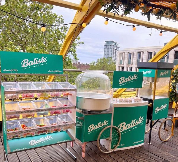 Branded popcorn, candyfloss / cotton candy and  Pic’n’Mix carts