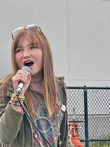 P.O.P. Lead singer Maddie