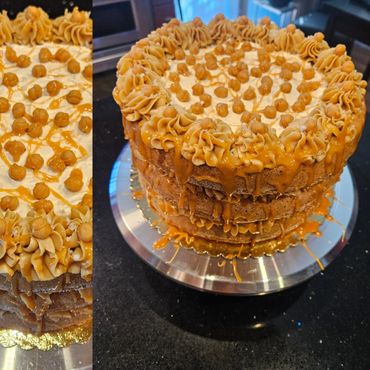 Gluten Free Caramel Cake