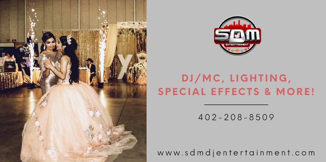 SDM DJ Entertainment is a DJ service in Omaha, NE, that services weddings throughout the surrounding