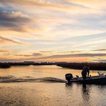 Boating in the Inlet