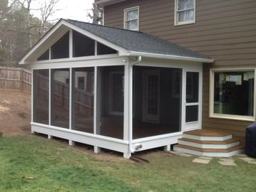 Gable Screen Porches | Porch Builder | Alpha Custom Exteriors