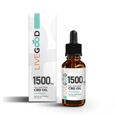 USDA Organic 1500mg CBD Oil for natural relief, calm, and balance—no high, just wellness. 🌿💧