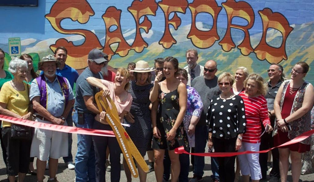 Safford Mural Program in Downtown Safford, Arizona by Danny Smith Graham County Board of Supervisors