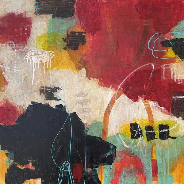 "start the day" a painting by Steve James at Art gallery 218