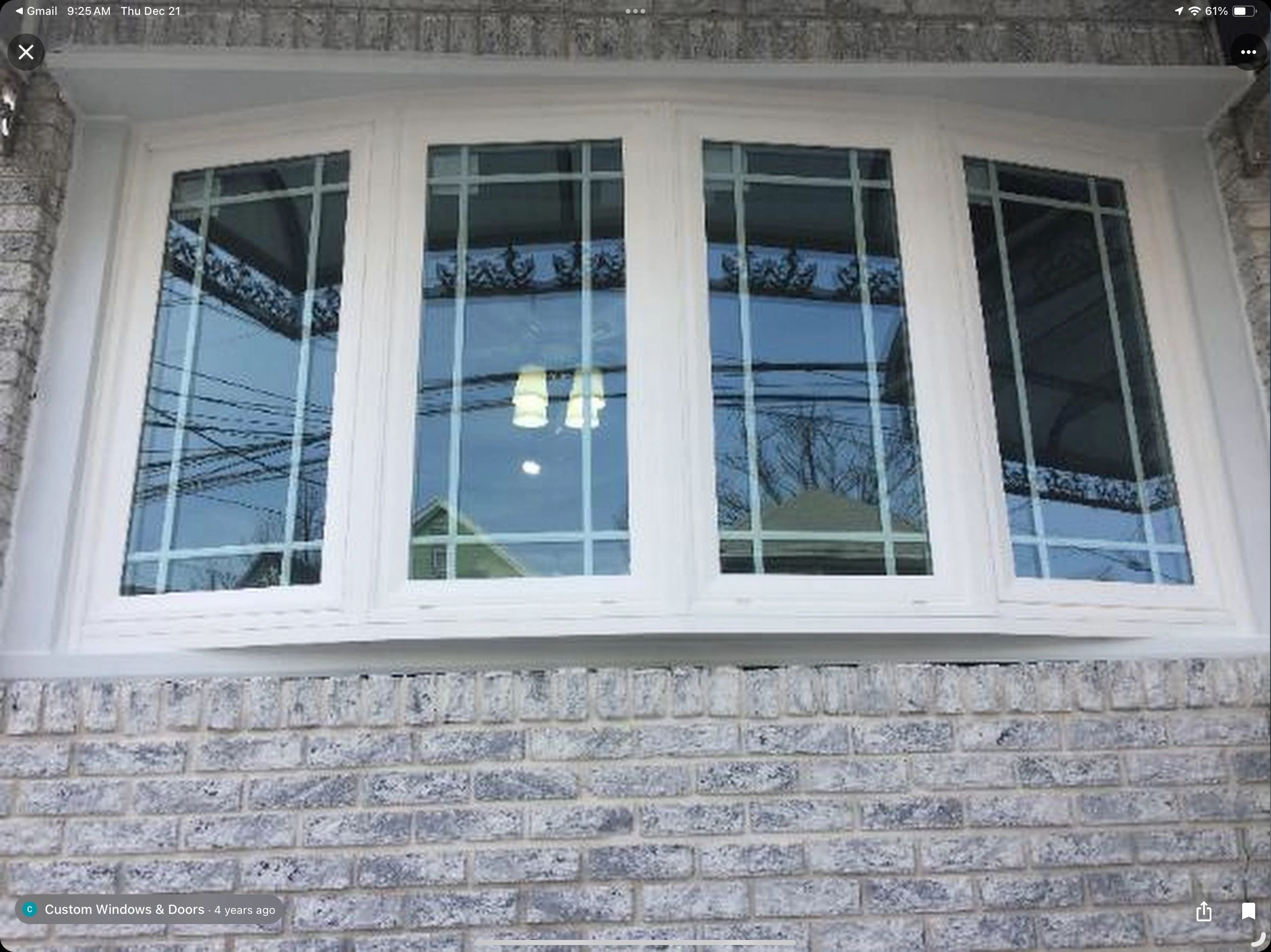 Bow and bay windows replacement.