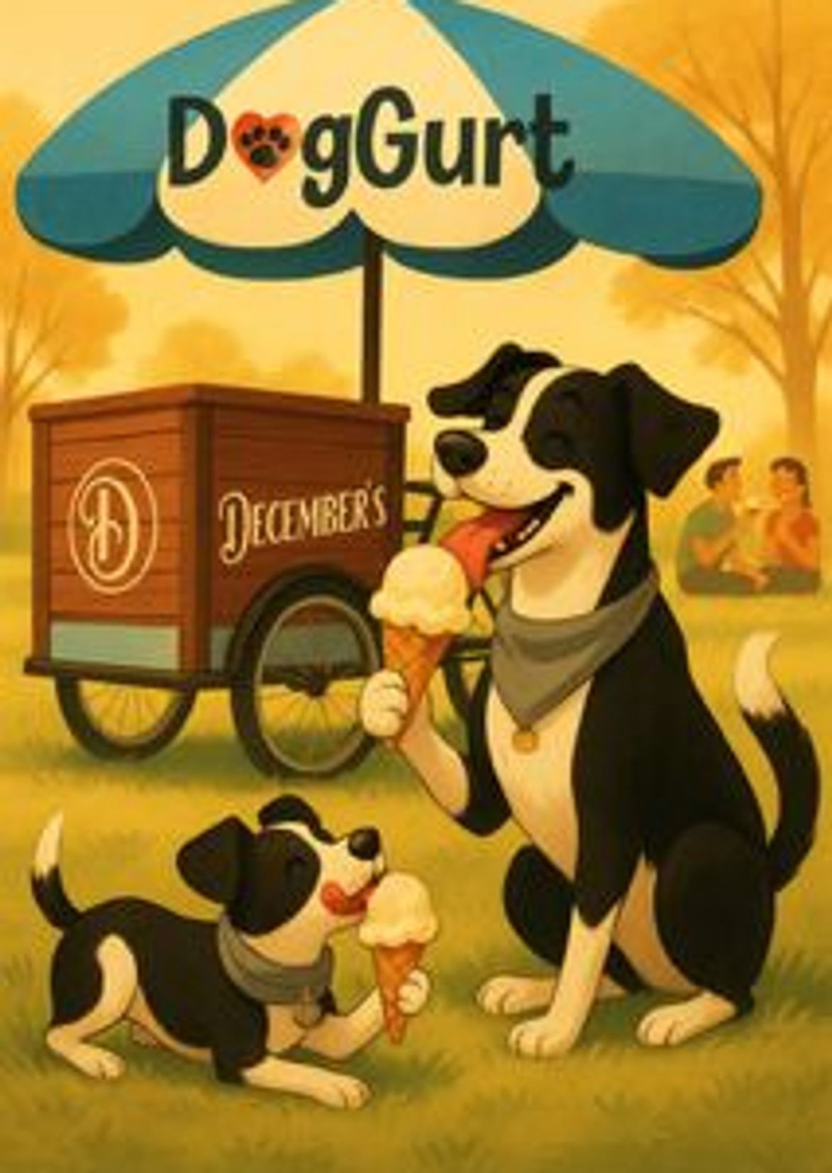 Calling all December’s doggos! We’re getting ready to roll out with DogGurt brand frozen yogurt!