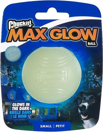 Chuckit glow in the dark ball.
