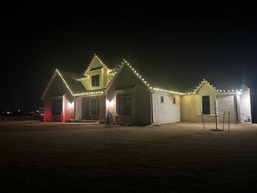 Warm white professional Christmas Lights