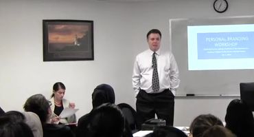 Ron Imbach speaks on breakout session.