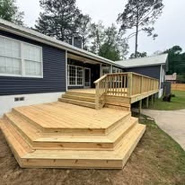 Wood deck installation Tallahassee Fl