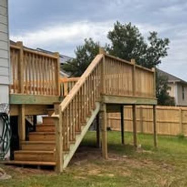 Wood deck installation Tallahassee Fl