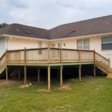 Wood deck installation Tallahassee Fl