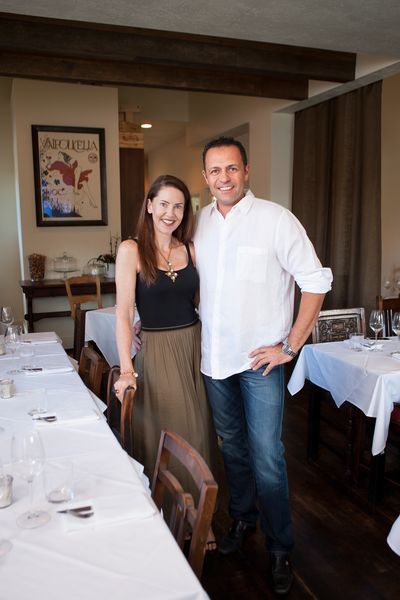 Owners of Italian restaurant in Salt Lake City, Amy and Marco Stevanoni
