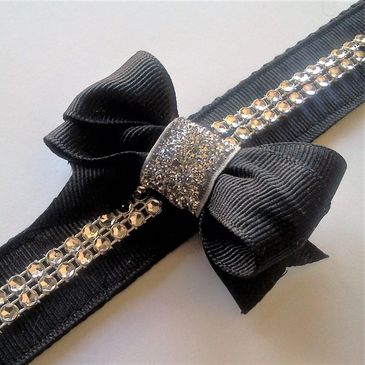 Black/Silver collar double row