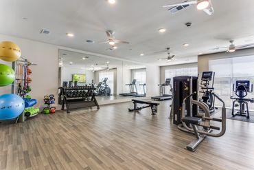 Palladium Motley Senior Living fitness center