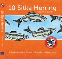 Cover of 10 Sitka Herring book by Pauline Duncan.