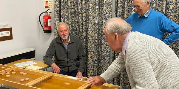 Ferring Probus Club shuffleboard event 2025