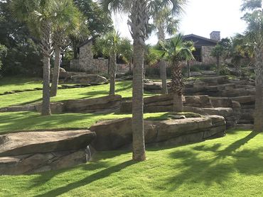 Retaining wall for structural integrity