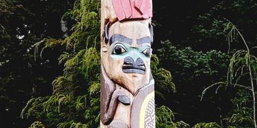 Alaskan totem pole