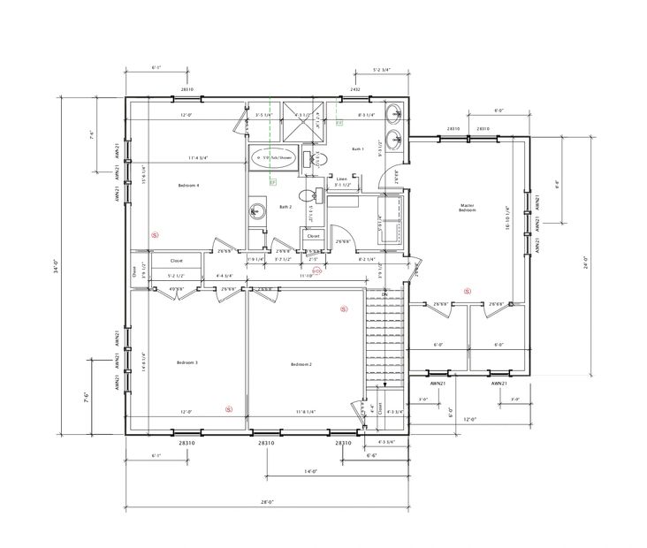 4 Bedroom Colonial with 1 Car Garage