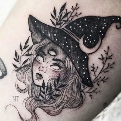Tatouage witchy